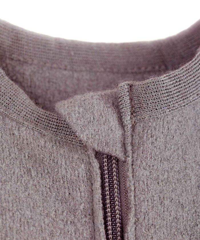 Walk-Schlafsack 100% Merinowolle - Mauve