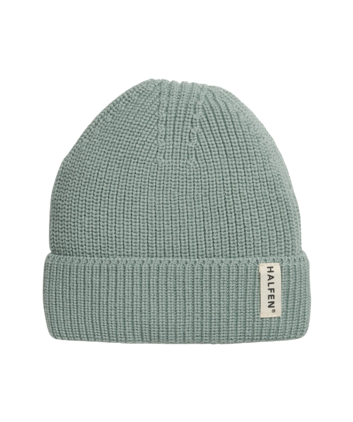 Strickmütze - 100% Merinowolle - Mint