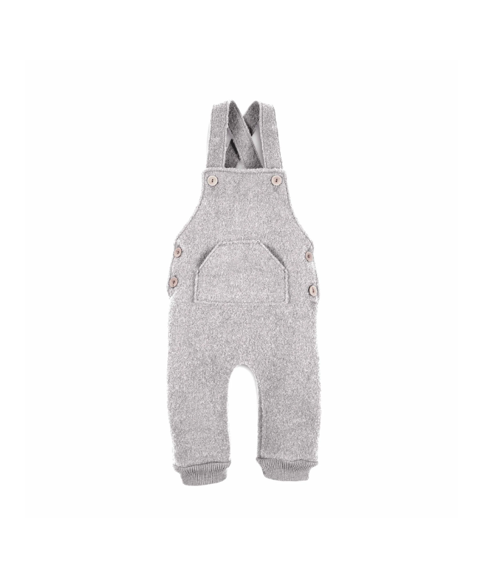 Walklatzhose 100% Merinowolle - Grau