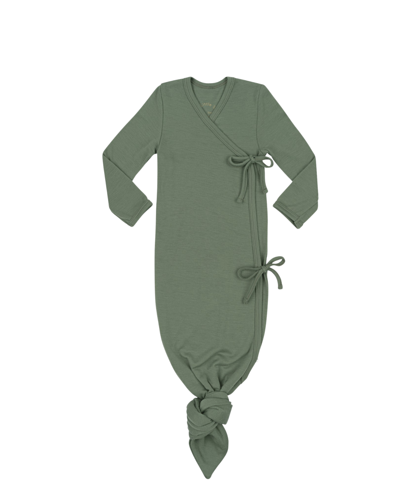 Schlafanzug Body 100% Merinowolle - Agave