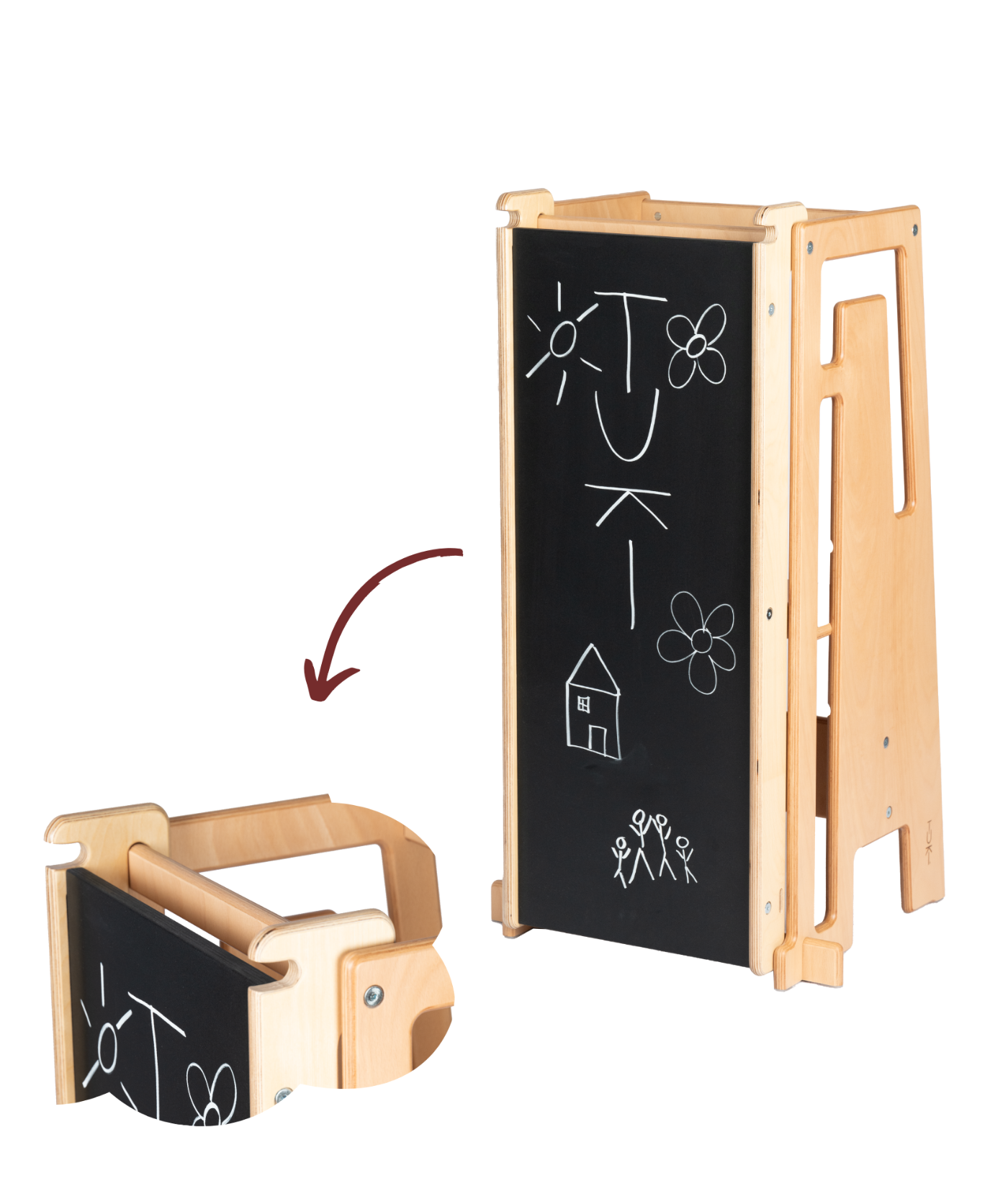 Tuki® Rutsche mit Maltafel