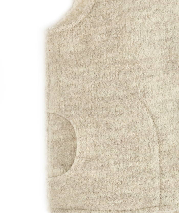 Walk Weste mit Teddy - Natur