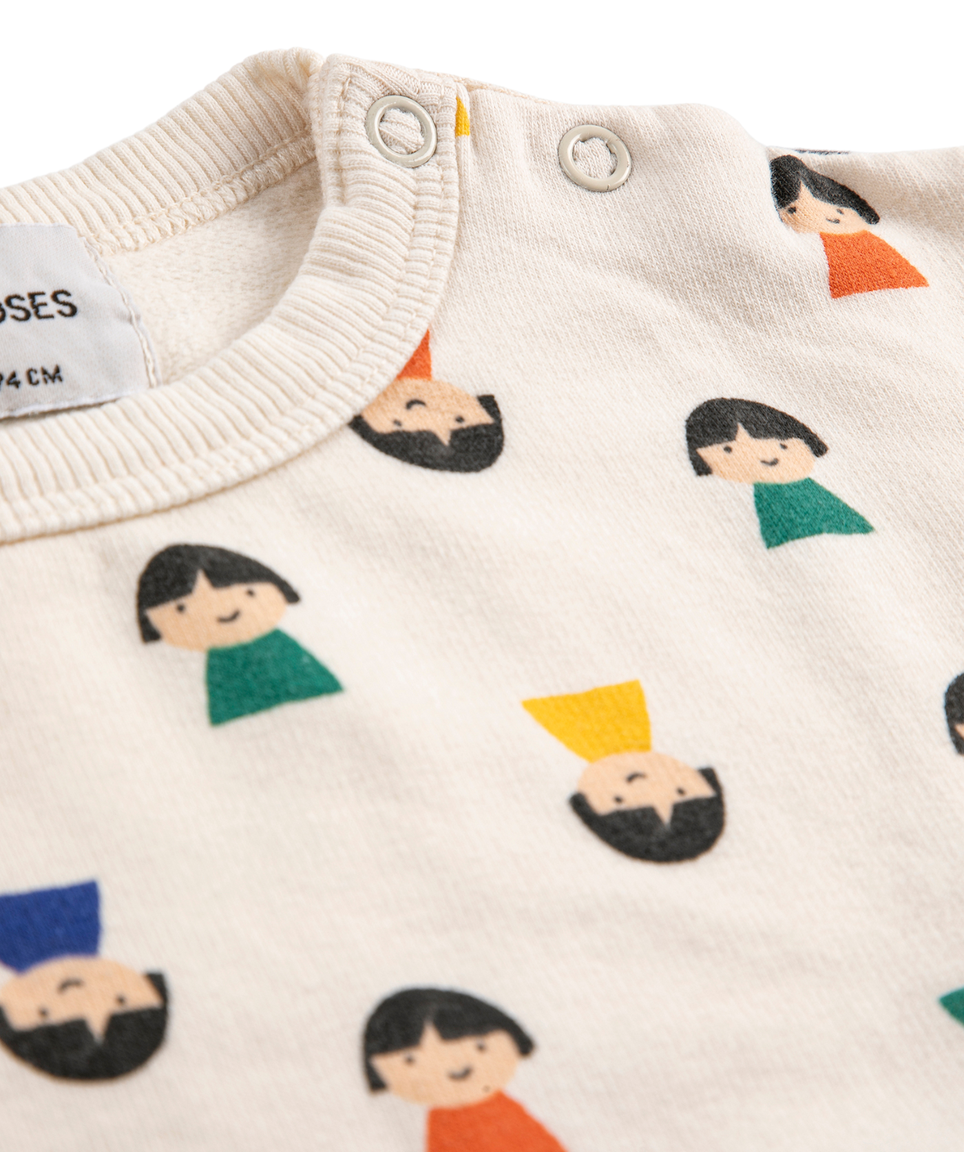 Game Pawns all over Sweatshirt - Weiss