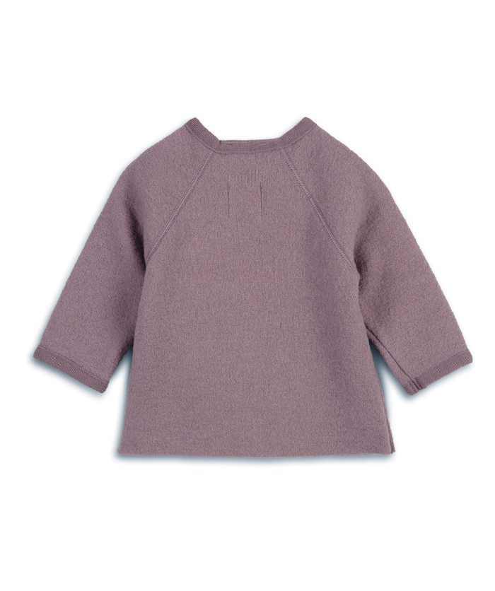 Walk-Jäckchen zum Binden - Mauve