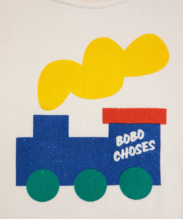 Bobo Choo Choo Body Sweatshirt - Weiss