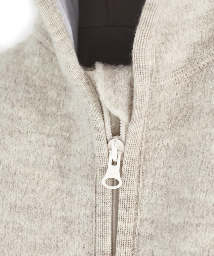 Wollwalkanzug 100% Bio-Schurwolle - Natur