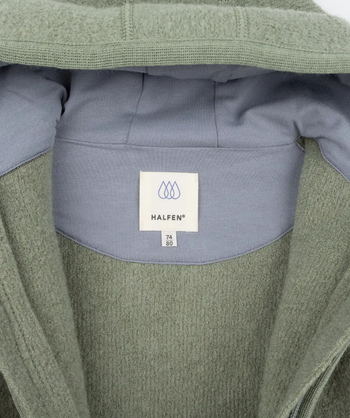 Wollwalkanzug 100% Bio-Schurwolle - Sage