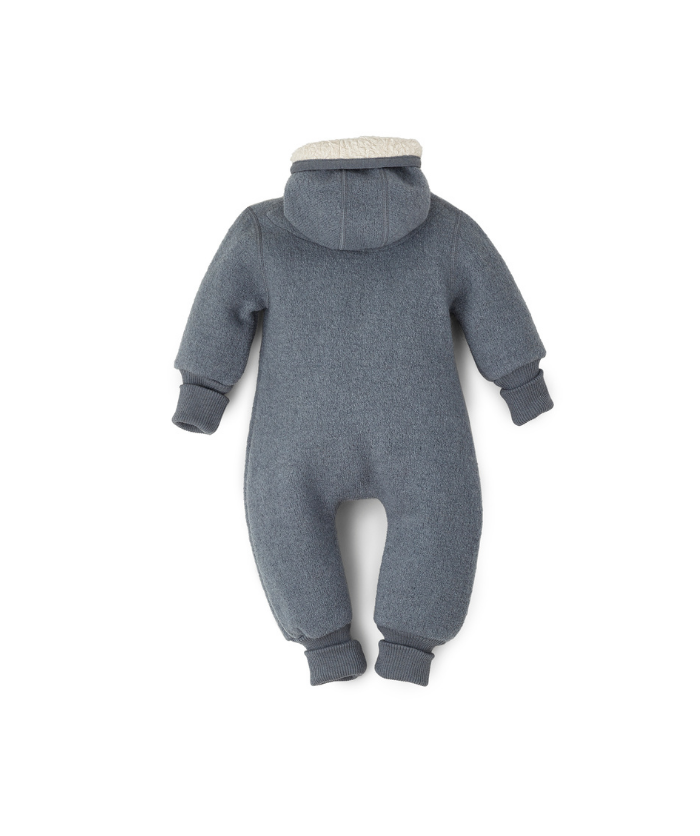 Walk Overall mit Teddyfutter - Rauchblau