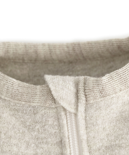 Walk-Schlafsack 100% Merinowolle - Natur