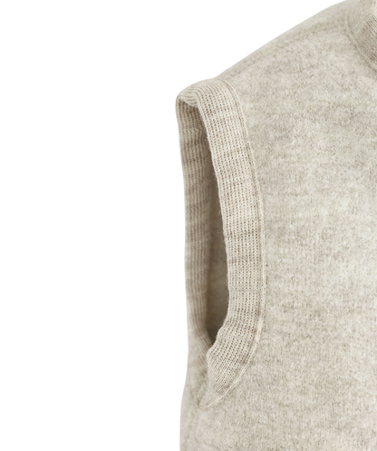 Walk-Schlafsack 100% Merinowolle - Natur