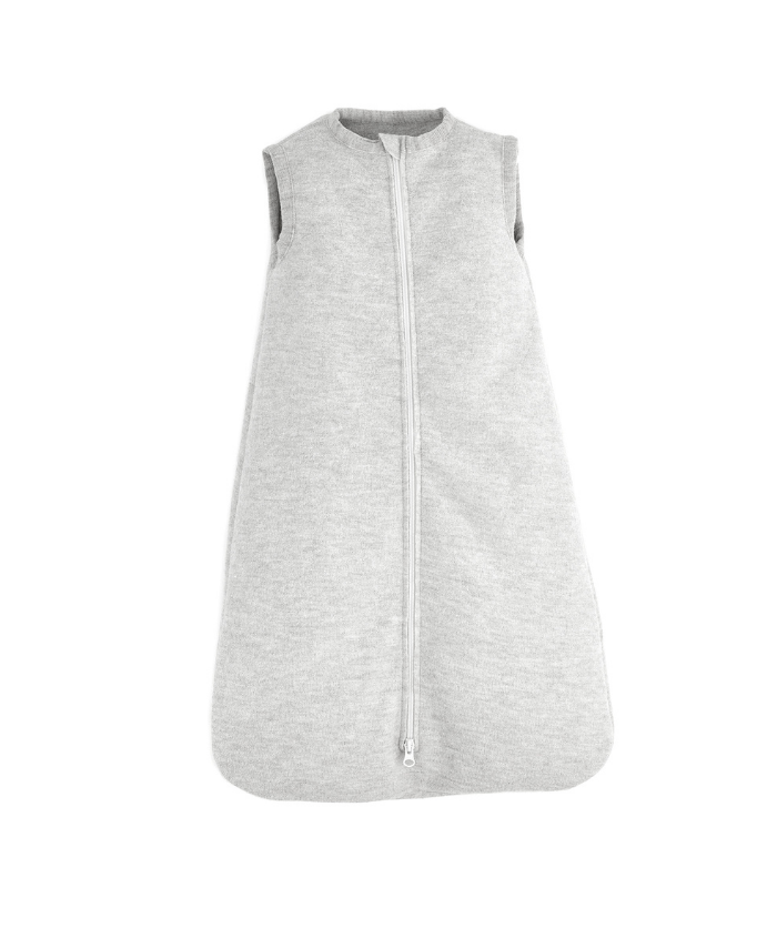 Walk-Schlafsack 100% Merinowolle - Grau