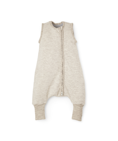 Walk-Schlafsack mit Beinen und abnehmbaren Armen - Natur