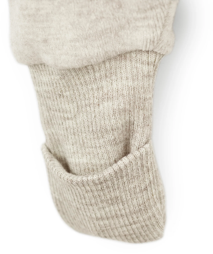 Walk-Schlafsack mit Beinen und abnehmbaren Armen - Natur