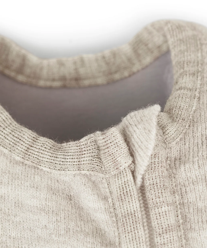 Walk-Schlafsack mit Beinen und abnehmbaren Armen - Natur