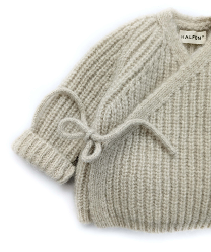Baby Alpaka Cardigan - Beige