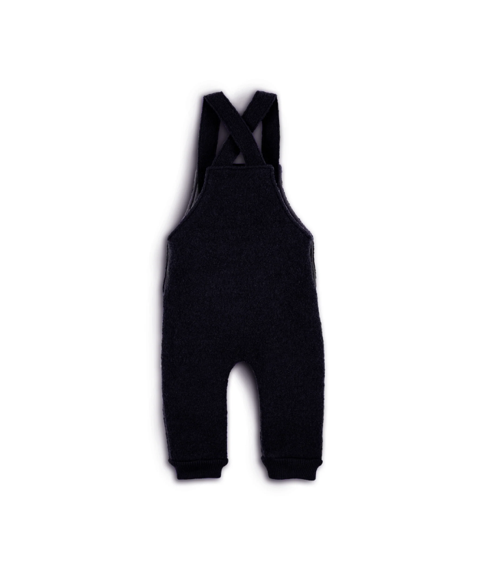 Walklatzhose 100% Merinowolle - Navy