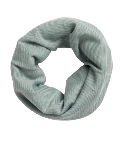 Strick-Schlauchschal - 100% Merinowolle - Mint