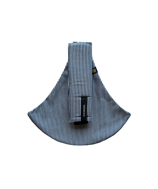Kleinkindertrage - Indigo denim stripe