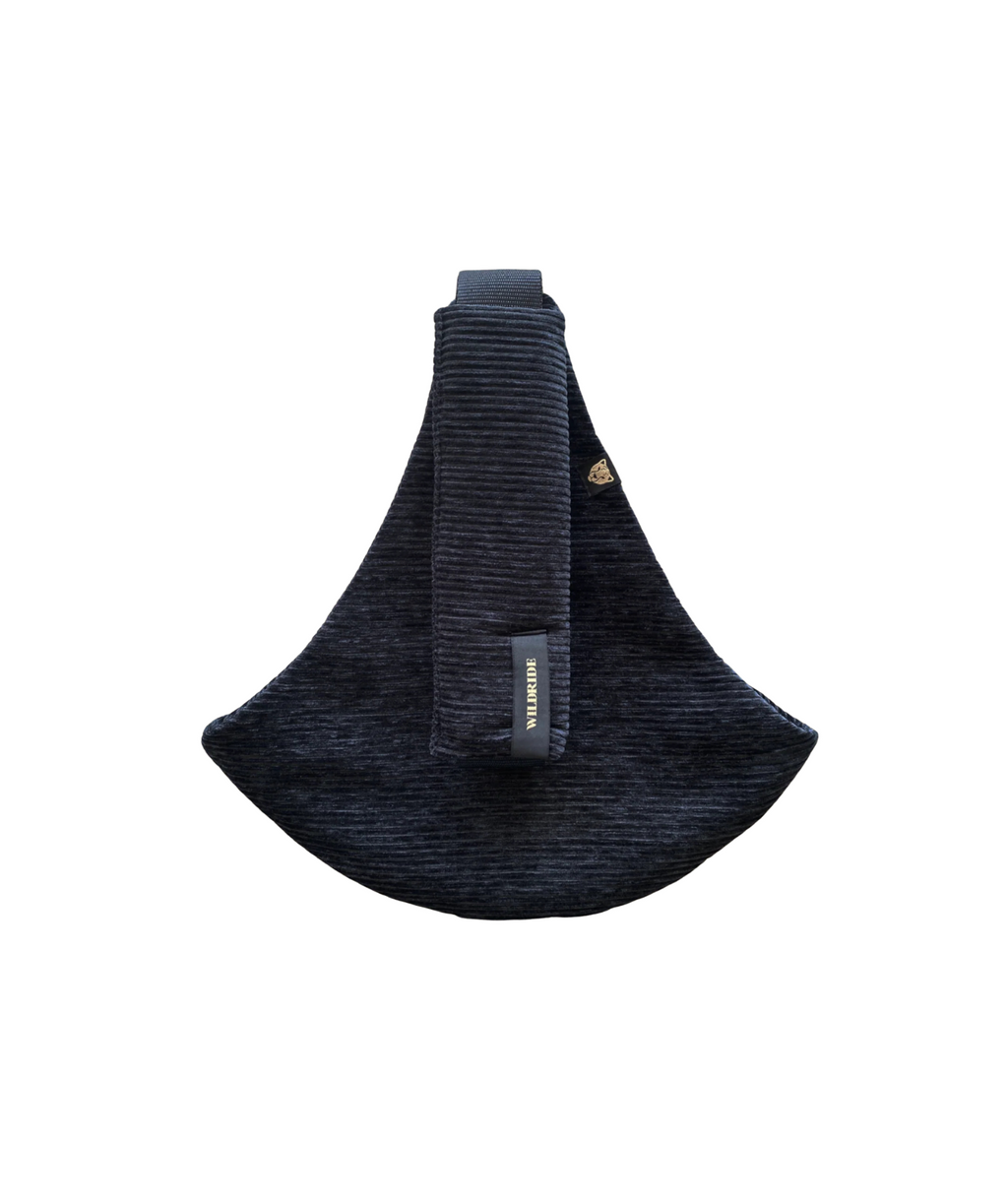 Toddler Carrier - Black Rib