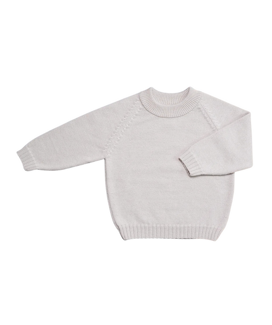 The Woolly Sweater 100% Merinowolle - Sand