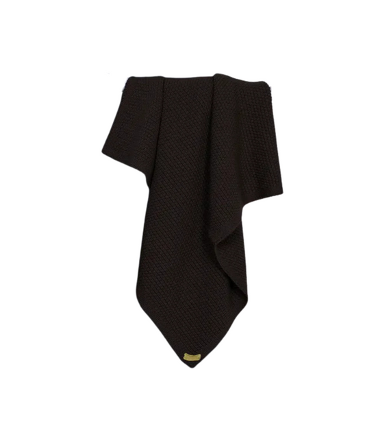 The Woolly Blanket 100% Merinowolle - Chocolate