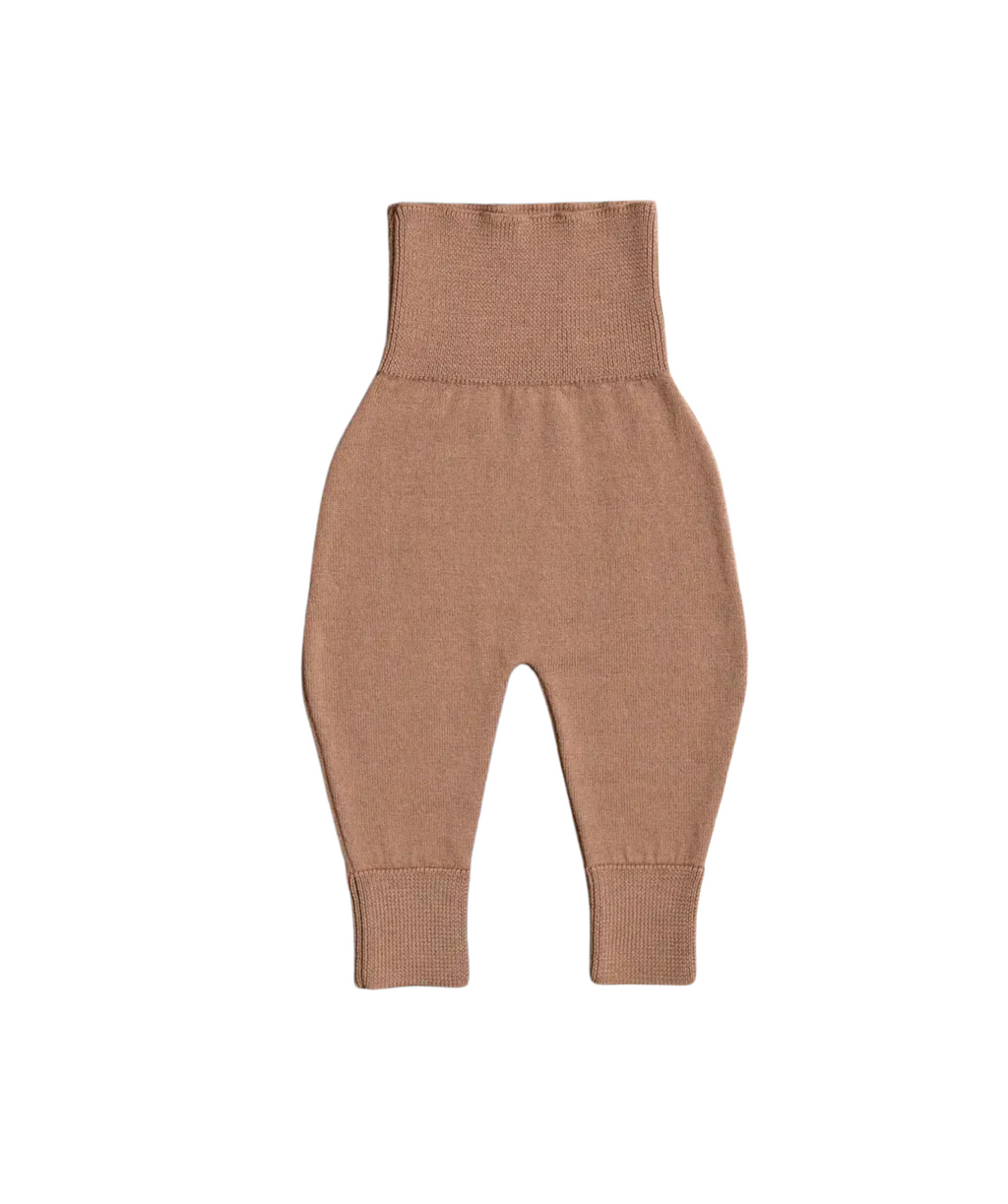 The Woolly Baby Pants 100% Merino Wool - Camel