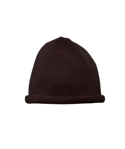 The Woolly Hat 100% Merinowolle - Chocolate
