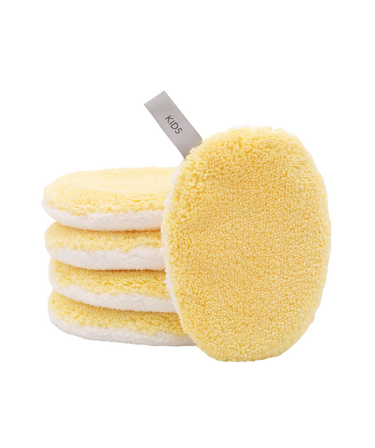 Baby- und Kinderwaschpads 5er-Set - Pastel Yellow