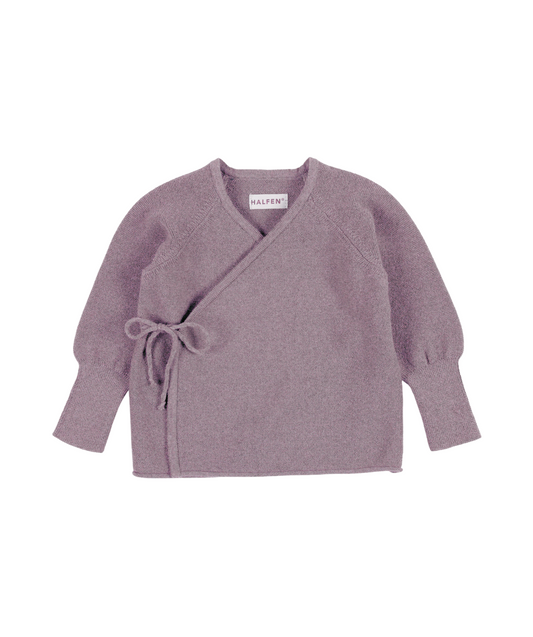 Feinstrick-Schlüttli 100% Merinowolle - Mauve