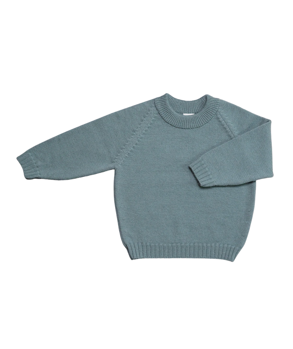 The Woolly Sweater 100% Merino Wool - Sage