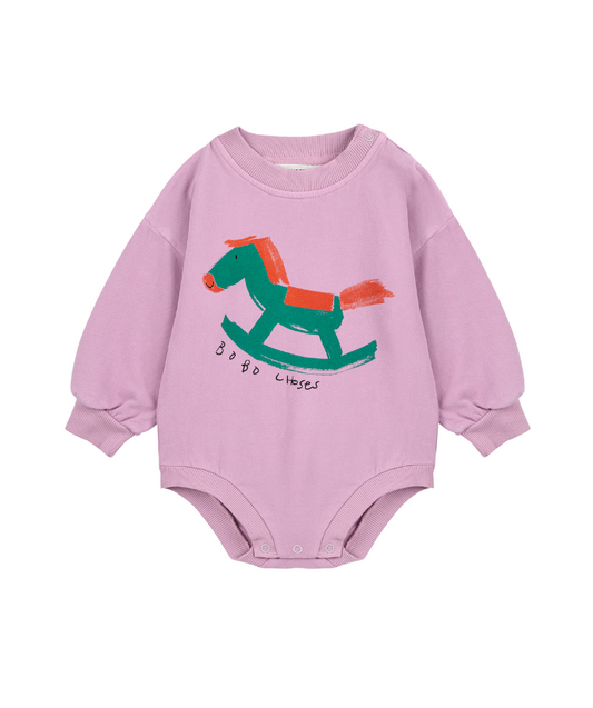 Rocking Horse Body Sweatshirt - Lavender