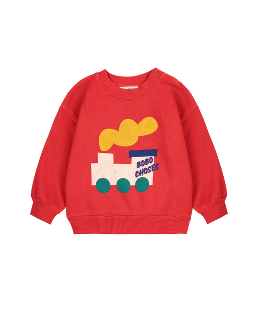 Bobo Choo Choo Sweatshirt - Rot