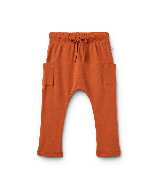 Combi Pants 100% Merinowolle - Rust