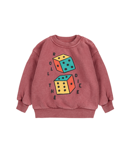 Roll The Dice Sweatshirt - Braun