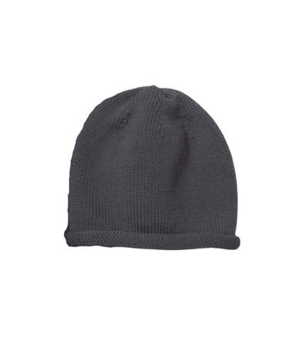 The Woolly Hat 100% Merinowolle - Grey