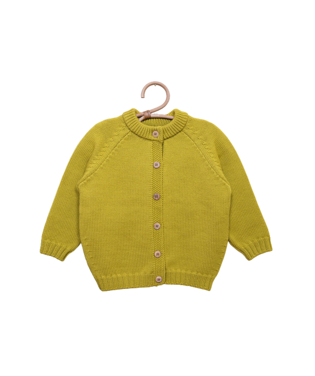 The Woolly Cardigan 100% Merino Wool - Quince