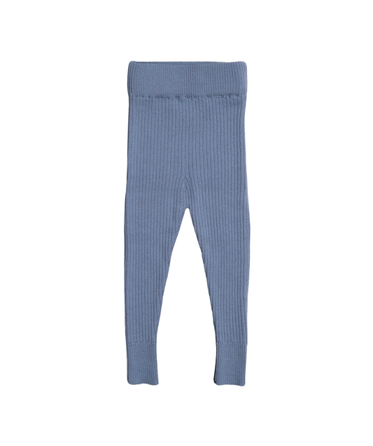The Woolly Leggings 100% Merinowolle - Blue