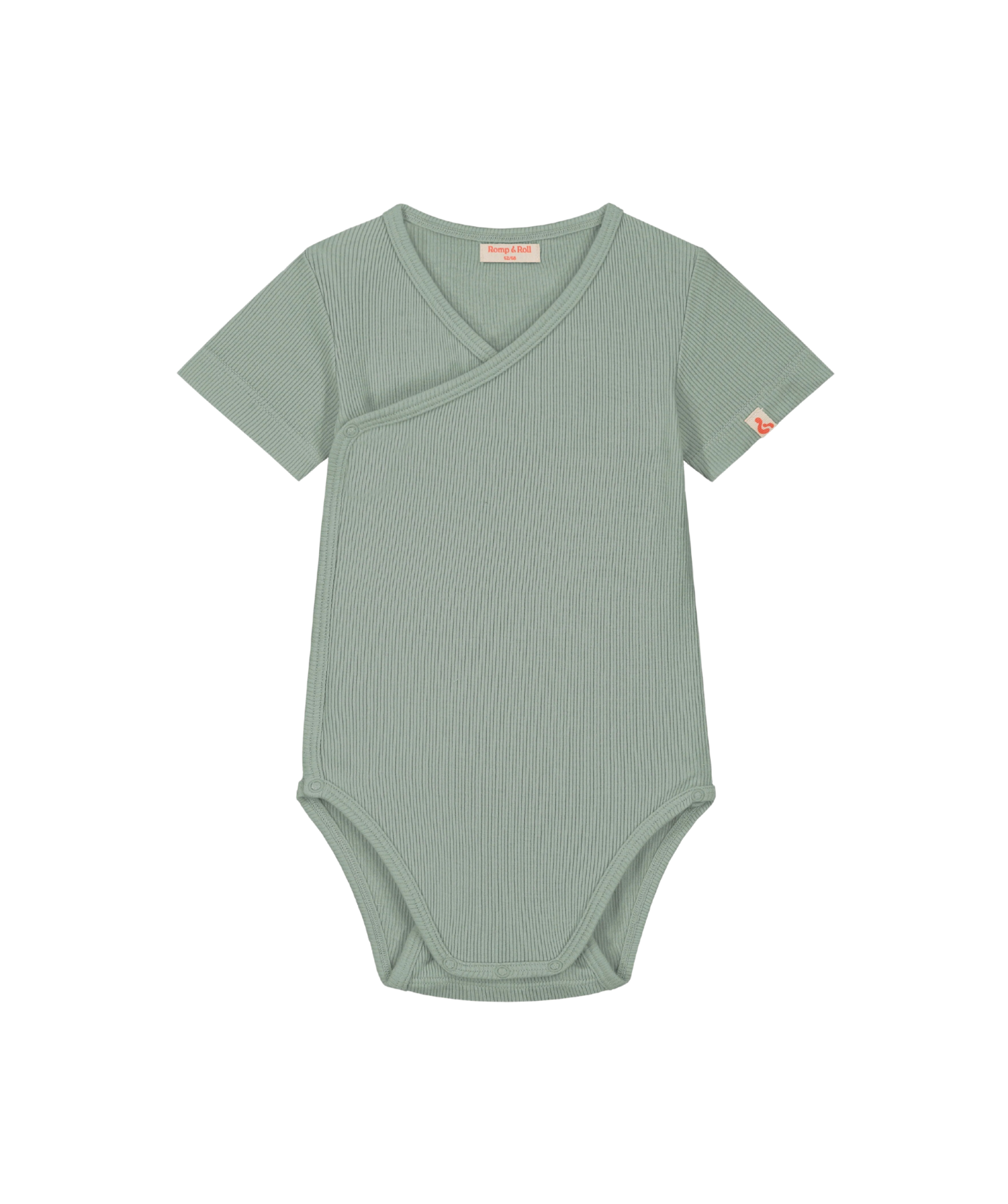 Wickelbody Kurzarm - Sage