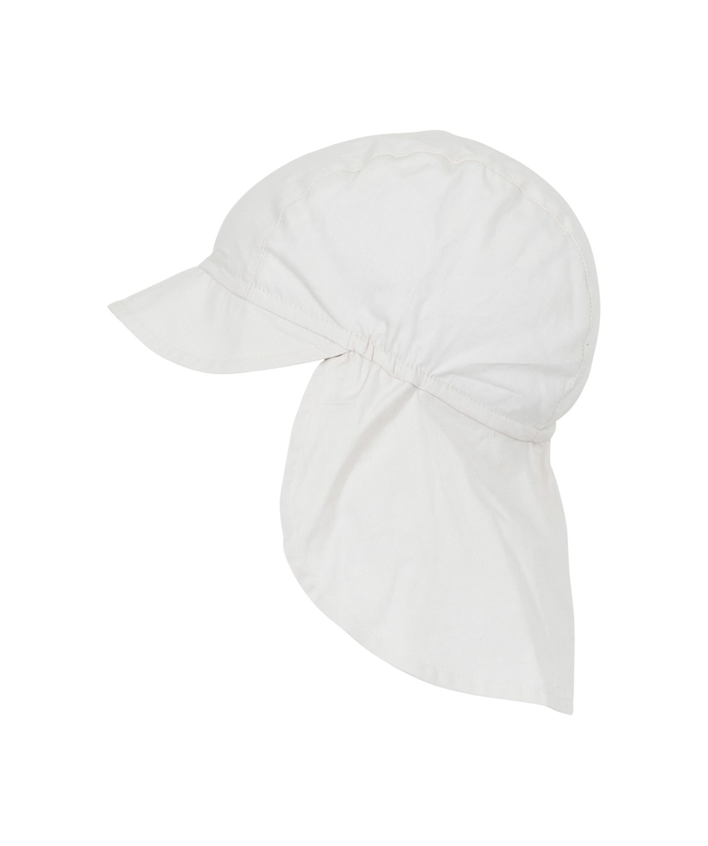 Matti summer hat with neck protection - Cream