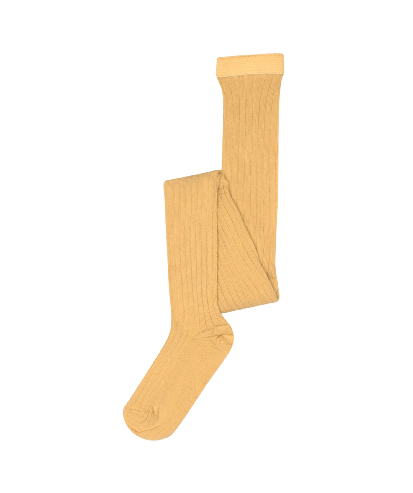 Strumpfhose aus gerippter Baumwolle