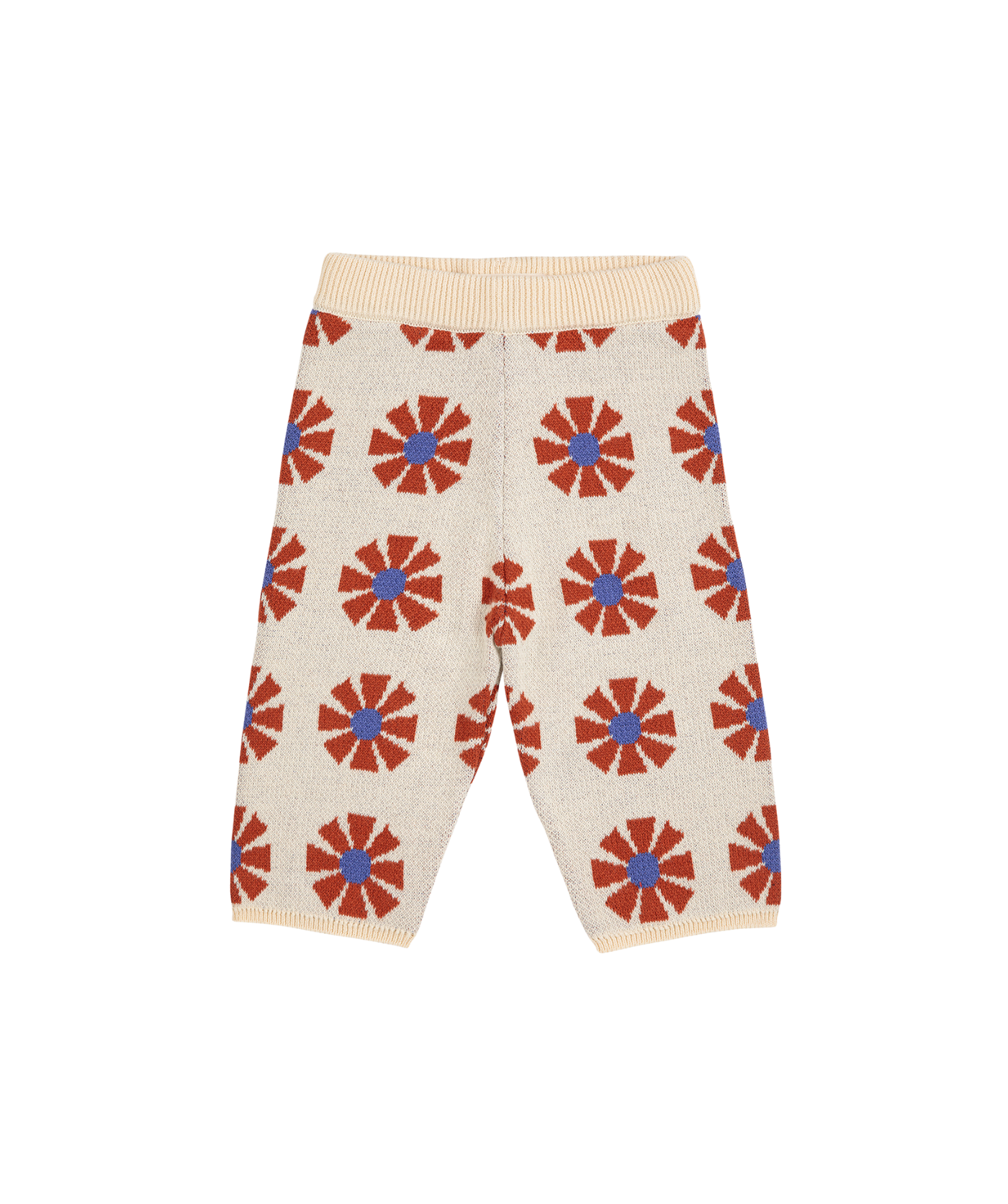 Kaleidoscope all over Jacquard Knitted Pants