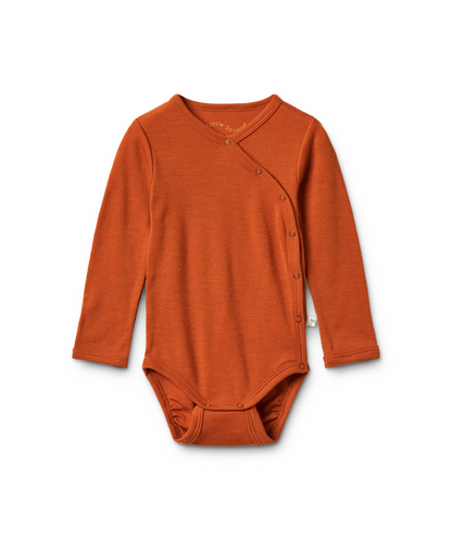 Kimono Body 100% Merinowolle - Rust