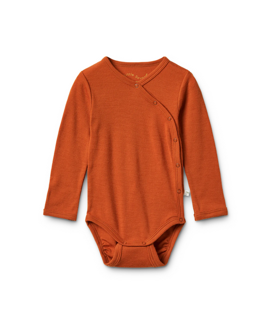 Kimono Body 100% Merinowolle - Rust