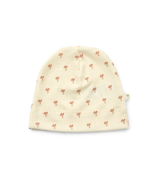 Beanie 100% Merinowolle - Sling Rust
