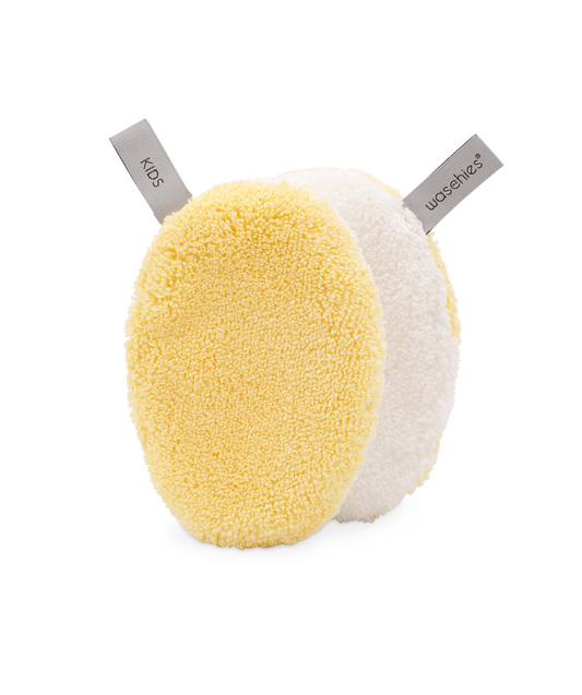 Baby- und Kinderwaschpads 2er-Set - Pastel Yellow