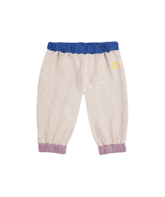 Bobo Choses Color Block Jogging Pants - Off White