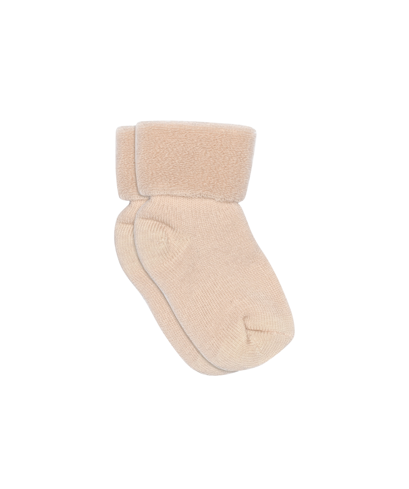 Babysocken aus Wolle - Rose Dust