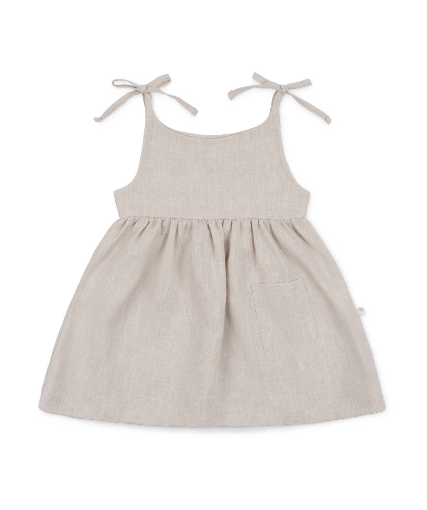 Linen Dress - Nature