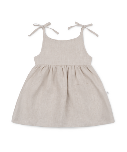 Linen Dress - Nature