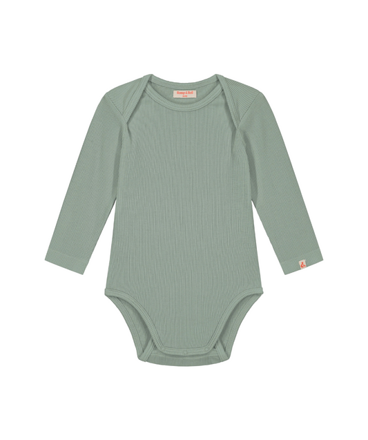 Body Langarm - Sage